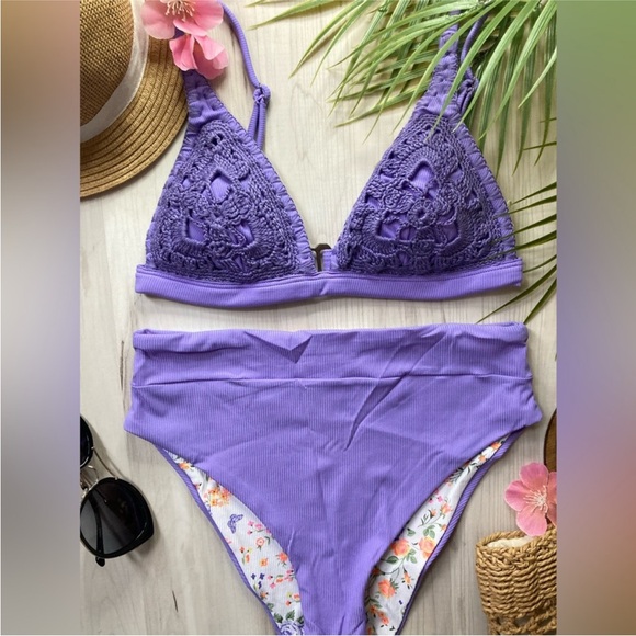 Maaji 🌸 Reversible Crochet Bikini Set - Picture 6 of 16